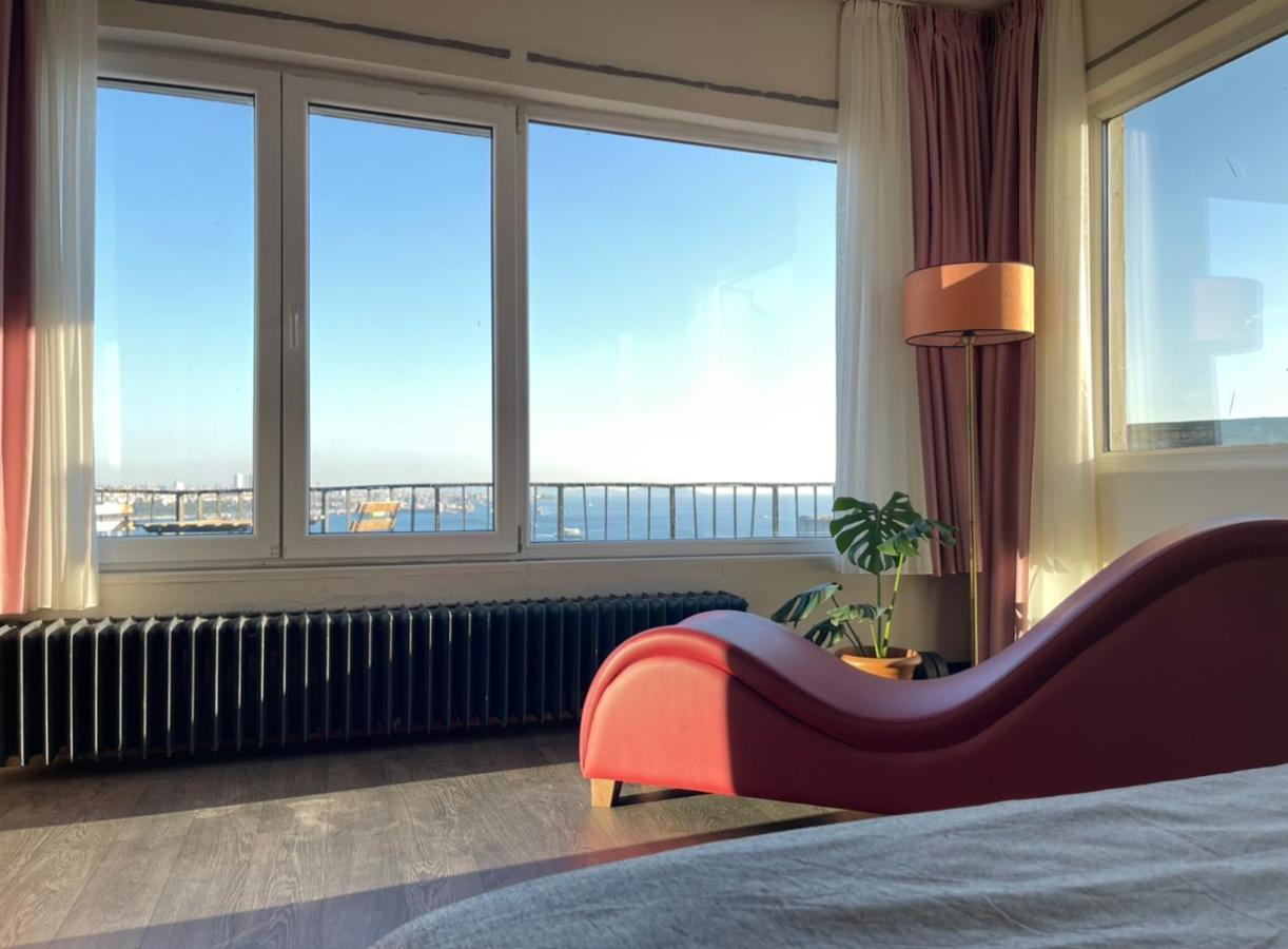 Art Loft , 270* Full Sea View In Cihangir Apartment Istanbul Exterior photo