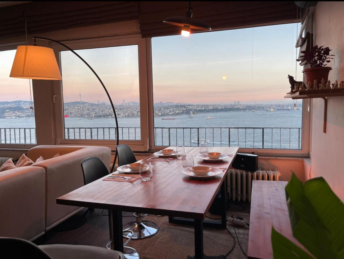 Art Loft , 270* Full Sea View In Cihangir Apartment Istanbul Exterior photo